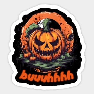 Buuhhhh-Halloween Haunt Sticker